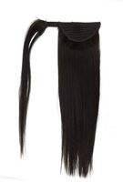 Wholesale Natural Brazuilian Straigt Hair Ponytail g Full Ponytail Straight Virgin Hair Extension ClipIn Real Silky Straight Ponytail Human Hair