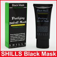 Wholesale SHILLS Black Mask ML Deep Cleansing purifying peel off Black face mask Remove blackhead peel Facial Mask