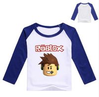 Kaufen Sie Im Grosshandel T Shirts Manches Longues En Jaune 2019 Zum - 2017 herbst langarm t shirt fur madchen roblox hemd gelbe bluse fur jungen baumwolle t sport shirt roblox kostum fur jungen