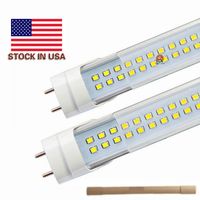 Wholesale Stock In US ft led t8 tubes Light W W mm Led Fluorescent Lamp Replace regular Tube AC V UL FCC