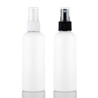 Wholesale 50pcs ml empty White spray plastic bottle PET CC small travel spray bottles with pump refillable perfume spray bottles