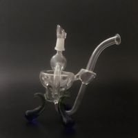 Wholesale High quality amazing function Glass oil bong Rig glass smoking pipe with mm joint G