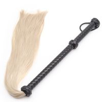 Wholesale Horse Tail Whips Flogger Ass Spanking Bdsm Slave In Adult Games For Couples Fetish Erotic Sex Toys For Women And Men