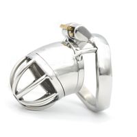 Wholesale Small Chastity Device Metal Chastity Cage Stainless Steel Cock Cage Male Chastity Belt Cock Rings BDSM Toys Bondage Sex Products For Men