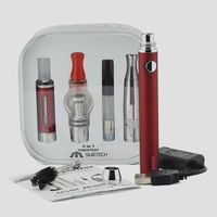 Wholesale Popular in vaporizer vape pen mah evod Starter Kits with glass globe ce3 mt3 skillet wax dry herb tank kits