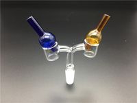 Wholesale New Universal XL XXL Quartz Thermal Banger Carb Cap Glass Water Pipes with Green Blue Brown Clear Thick Ball Cap for Quartz Nail