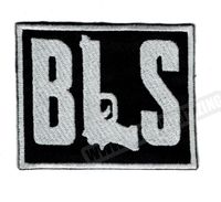Wholesale Pricelist BLS GUN Embroidery Iron On Patch Rock Punk Black Label SOCIETY Badge Hats Shirts Emblem