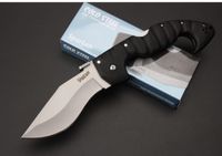 Wholesale COLD STEEL dogleg dog leg spartan knife ABS titanium Folding Camping Survival Knife Xmas knife gift knives
