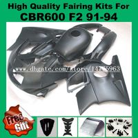 Wholesale 9Gifts fairings for HONDA CBR600F2 CBR600 F2 CBR RR F2 BLACK motorcycle fairings