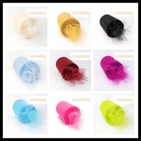 Wholesale 18 colors You pick quot x100yd Spool Tulle Rolls Tutu DIY Craft Wedding Banquet Home Fabric Decorations Wedding Party Supplies
