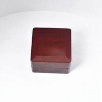 Wholesale Championship Ring Display Case Box Wooden Box For Championship Wood holes mm Red