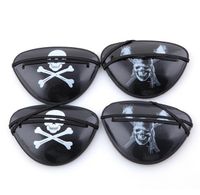 Wholesale Halloween cosplay Pirate Eye Patch Skull Crossbone Halloween Festival Party Favor Bag Costume Kids Toy Eyepatch party masks