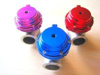 Wholesale New Turbo Wastegate Waste Gate Water Cooled external turbo red blue black Purple With Flange and Hardware Waste Gate stocked PSI