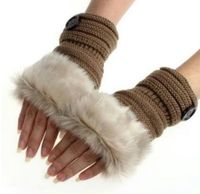 Toddler épaissir girl boy Corde plein doigt hiver tricot mitaines Gants Lovely 9