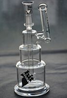 Wholesale Hitman Glass Bongs solid base Brilliance Cake water Pipe Dab Rigs with dome and nail mm joint