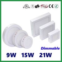 Wholesale Dimmable W W W Round Square Led Panel Light Surface Mounted Led Downlight lighting Led ceiling spotlight AC85 V