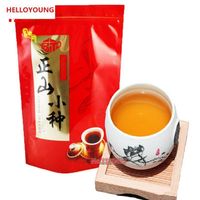 Wholesale 250g Chinese Organic Black Tea Lapsang Souchong Without Smoke Red Tea New Cooked Tea Healthy Green Food Preference