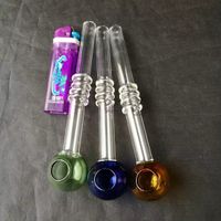 Wholesale Hot joint Inline Glass Water Percolator Ash Catcher Smoking Pipe Bong Accessory two functions two color cheap Assorted