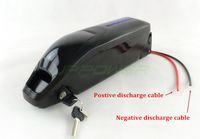 Wholesale US EU Free Tax S4P Sanyo V Ah dolphin Ebike Battery with A charger for V W fun hub motor Bafang mid motor