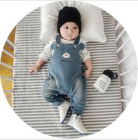 Wholesale Baby Jeans Pants Rompers Overalls Jumpsuit Kids Boy Girl Jeans bobo choses Pure Cotton Clothing Kid318