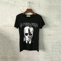 magliette con teschi femminili