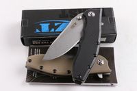 Wholesale Zero Tolerance ZT0562 Hinderer Design Tactical Folding Knife Cr15Mov HRC G10 Handle Stonewashed Blade Hunting Survival Pocket Knife