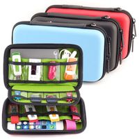 Wholesale New Mobile Kit Case High Capacity Storage Bag Digital Gadget Devices USB Cable Data Line Travel Insert Portable