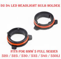 Wholesale 2PCS D2 D4 D2S R C D4S R C Upgrad LED Headlight Kit Bulb Lamp Holder Adapter Base Retainer Socket For BMW Series Li
