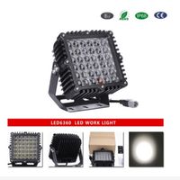 Wholesale 2PCS quot W lm Cree Chip LED Driving Work Light Heavy Duty Offroad SUV ATV Spot Pencil Beam LED W Power Bright W Flood Cover Case