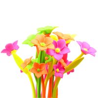 Wholesale Creative stationery plant soft grass flower lovely pen pen prize for students