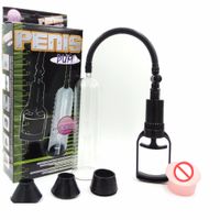 Wholesale Hot Male Penis Pumps Penis Enlargement Vacuum Pump Penis Extender Sex Toys Dildo Extension Sex Product
