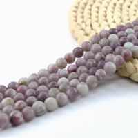 Wholesale Lilac Jade Round Beads Light Purple Semi Precious Gemstone Beads mm Full Strand inch L0133