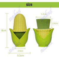 Wholesale corn face clean brush Transparent PVC box pack Manual deep cleanse new design Cleansing tool OEM service