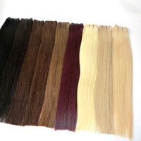 Wholesale Brazilian Hair weft Human Hair Weaves Straight Bundles Full Cuticle Remy Hair Extensions No Tangle No Shedding Lasting Over months