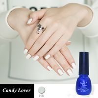 Wholesale Candy Lover White gel nail polish for French Nail tips ml nude uv gel varnish long lasting soak off led uv gel lacquer
