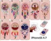 Wholesale Soft TPU Quicksand Dreamcatcher for iphone6 plus i7 iphone plus for Galaxy S8 J510 J3 A5 phone case Skin Cover
