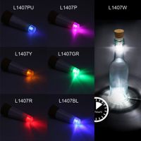 Wholesale Cork Shaped Rechargeable USB LED Night Light Super Bright Empty Wine Bottle Lamp for Party Patio Xmas