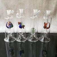 Wholesale Glass hookah does not contain electronics Glass Smoking Pipes colorful mini multi colors Hand Pipes Best Spoon glass Pipes