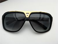 Wholesale Vintage Pilot Sunglasses Gold Black Grey Gradient Lenses Sun Glasses Men Classic Sunglasses Eye wear New in Box