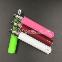 Wholesale EGO Battery for Electronic Cigarette E cig Ego T Thread match CE4 atomizer CE5 clearomizer CE6 mah mah mah Colors