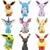 Kaufen Sie Im Grosshandel Poke Plusch Regenschirm 2018 Zum Verkauf - 20cm poke pluschtiere pikachu puppen jolteon umbreon flareon eevee esp!   eon vaporeon kinder weihnachtsgeschenke