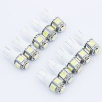Wholesale 1000 Car Auto LED T10 W5W SMD LED White Car Side Wedge Tail Light Lamp Bulb