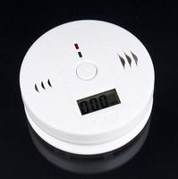 Wholesale High Sensitive Digital LCD Backlight Carbon Monoxide Alarm Detector Tester CO Gas Sensor Alarm For Home Security Safety White