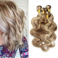 Wholesale Human Hair Weaves Highlighted Blonde For Resale Group
