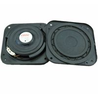 Wholesale Freeshipping Inch Bass Speaker Hifi ohm W Ultra Thin Subwoofer DIY Home Stereo Bass Shock ohm W HiFi Sub Woofer Bass Speaker