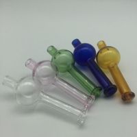 Wholesale Glass Ball Bubble Carb Cap For Quartz Thermal P Banger mm mm mm Quartz Thermal Nail For Oil Rigs Glass Bongs