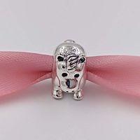 Wholesale Authentic Sterling Silver Beads Horse Charm Charms Fits European Pandora Style Jewelry Bracelets Necklace
