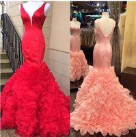 Wholesale Reception dress prom for lovely people high quality and beautiful style V Neck bridal Gown With design Bottom