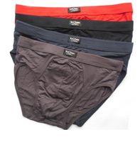 Wholesale NEW Best Price Classic Solid Men s Bamboo Briefs Male Briefs Men Fiber Underpants Panties L XL XXL XXXL