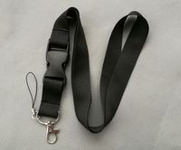 Wholesale Popular Lanyard ID Holder mobile Phone Neck charm Strap free delivery Black fukuan DABAO YY